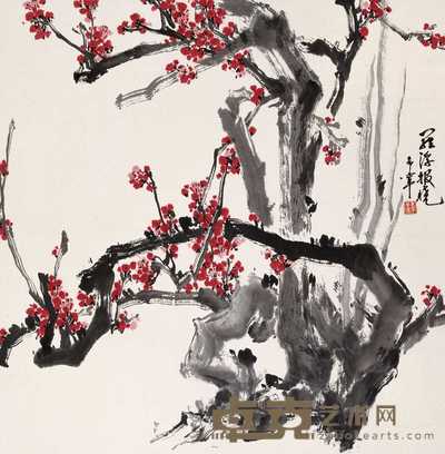 于希宁 罗浮报晓 立轴 68.5×67cm
